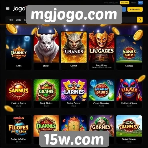 Exploração das funcionalidades do site mgjogo.com