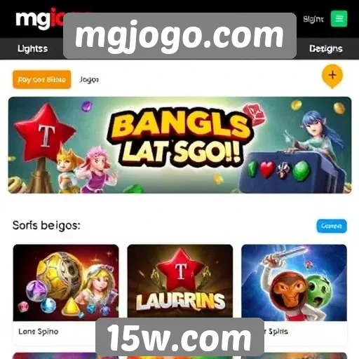 Principais categorias de jogos disponíveis no mgjogo
